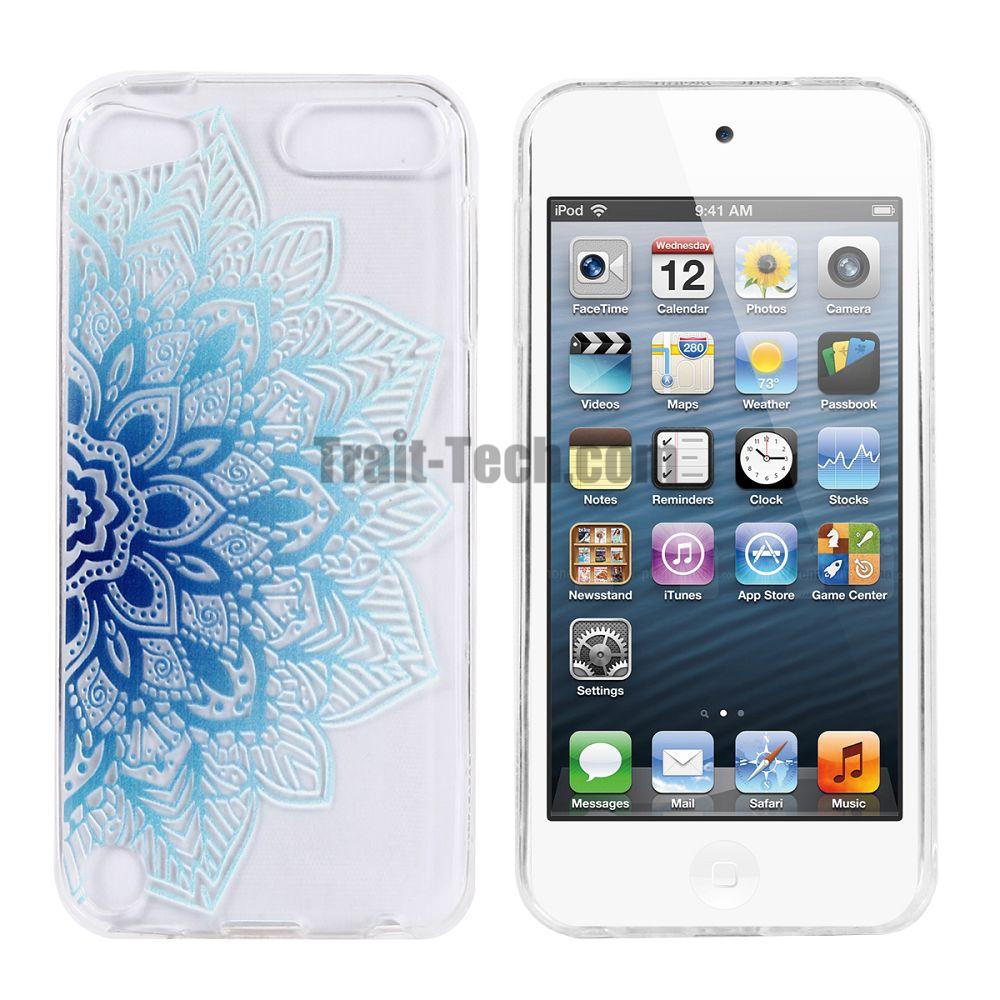 1000x1000 Transparent Colored Painting Soft Tpu Back Cover Case For Ipod - Ipod Painting