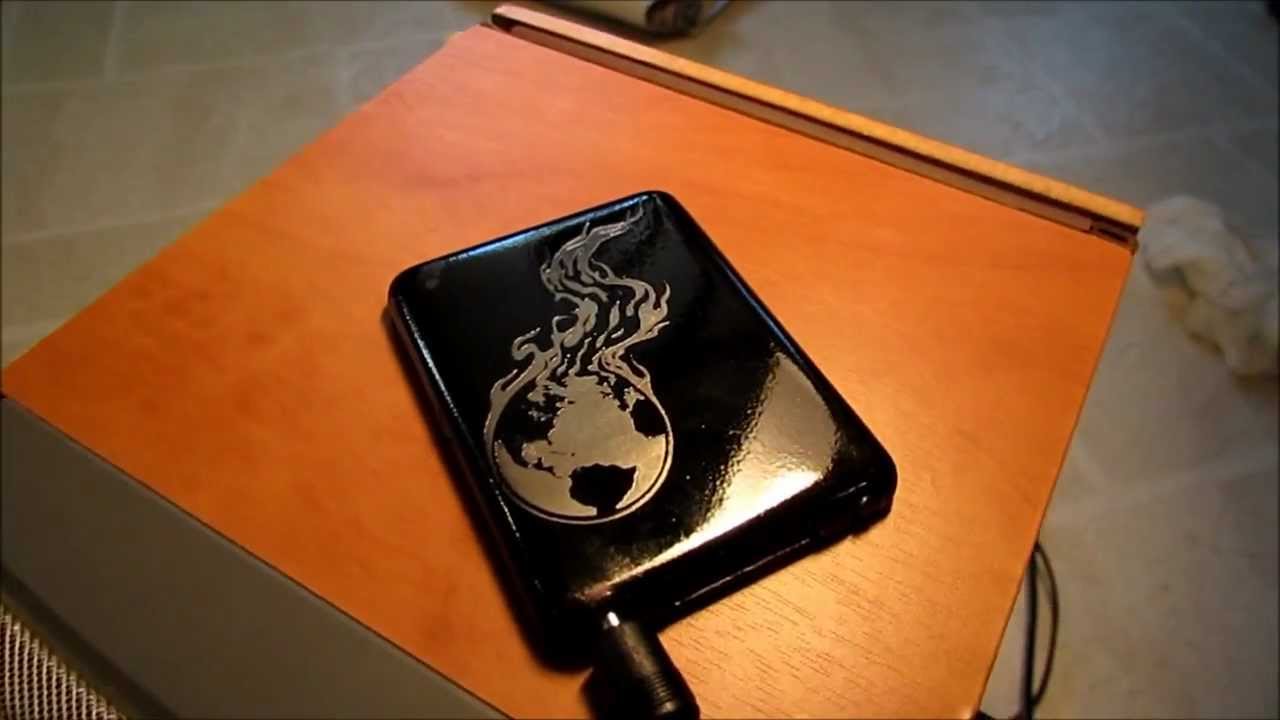 1280x720 Ultimate Ipod Nano 3g Customization (Painting And Laser Engraving - Ipod Painting