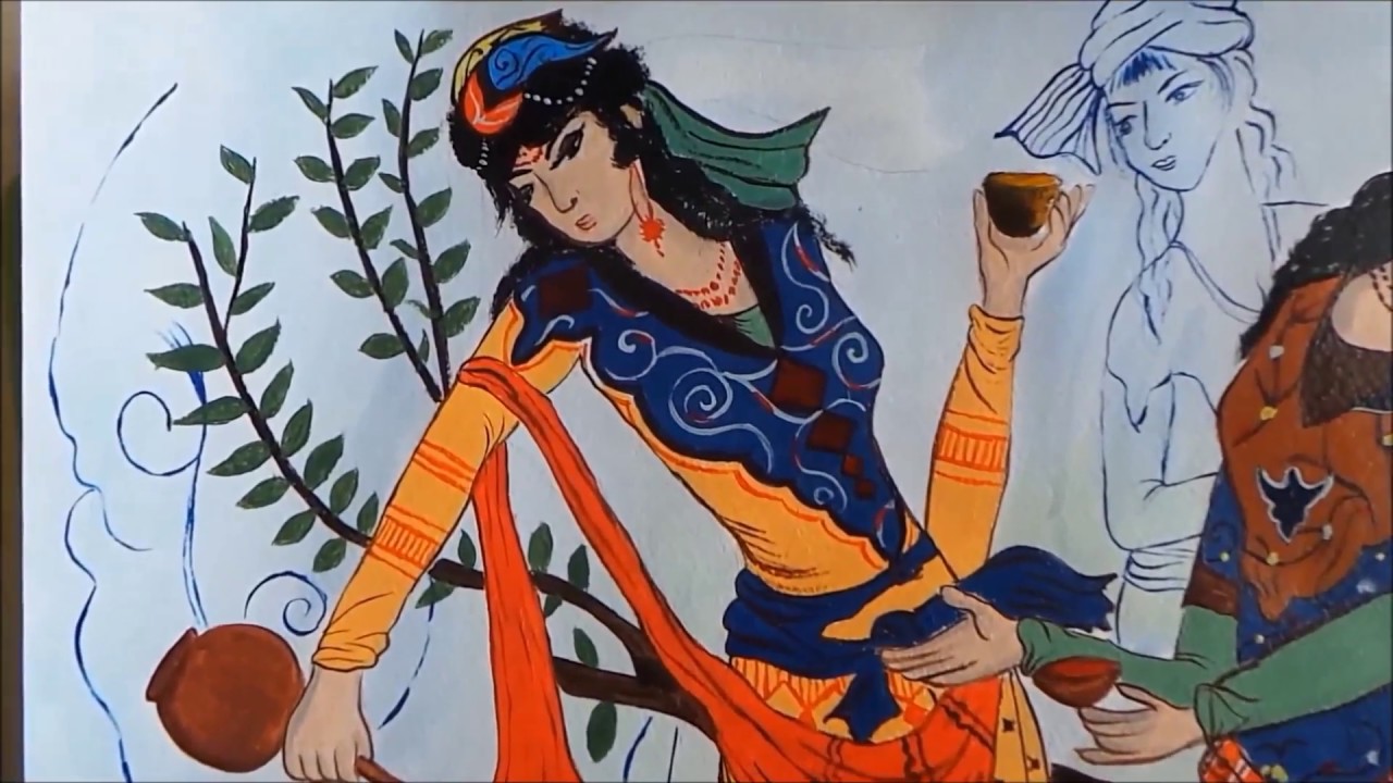 1280x720 Persian Miniature Painting - Iranian Miniature Painting