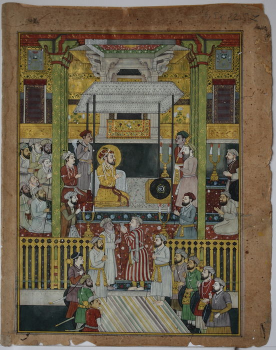 552x700 Persian Miniature Painting - Iranian Miniature Painting