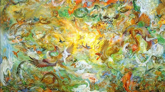 650x365 Presstv Farshchian Creator Of Ethereal Hues And Colors - Iranian Miniature Painting