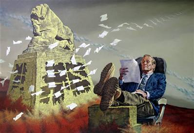 398x273 Modern Iraqi Art - Iraq War Painting