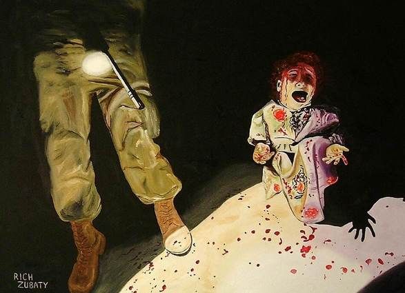 587x425 Winning Hearts And Minds Paintings - Iraq War Painting