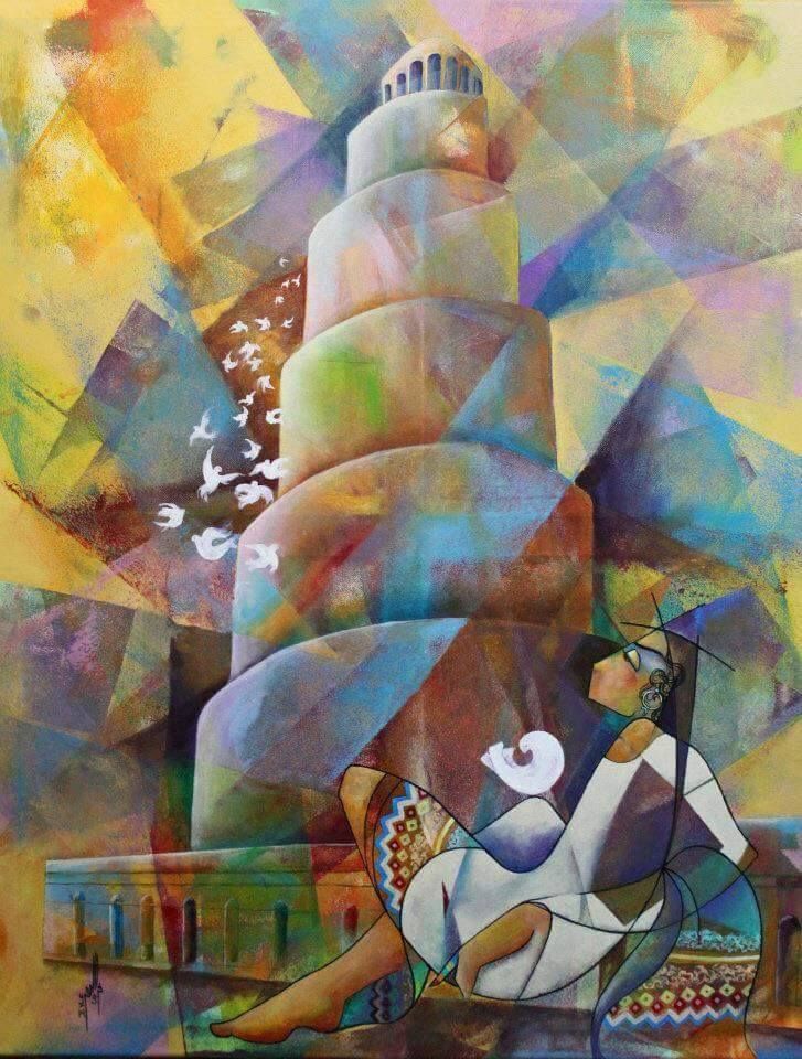 727x960 Iraqi Paintings - Iraqi Painting