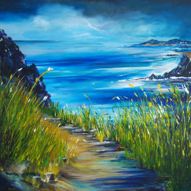 770x770 Saatchi Art West Coast Of Ireland Painting By Conor Murphy - Ireland Painting