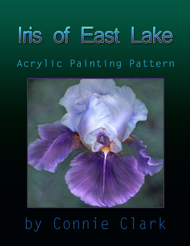 612x792 How To Paint An Iris - Iris Painting