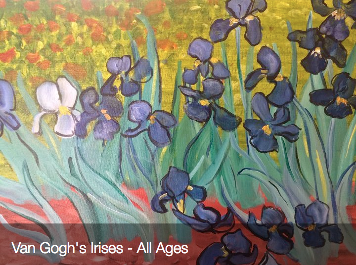 720x536 Van Gogh's Irises - Irises Painting