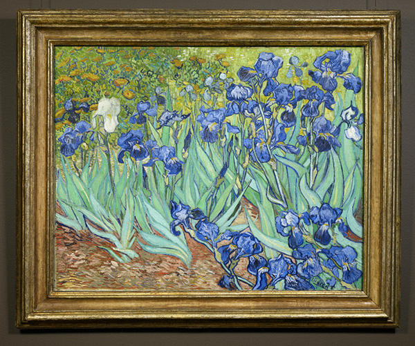 600x501 Van Gogh's Irises Haiku Verses From Readers An Invitation - Irises Painting