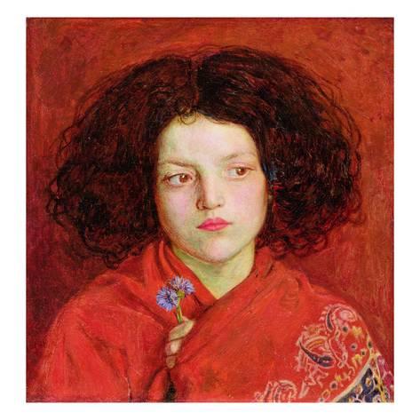 473x473 The Irish Girl, 1860 Giclee Print By Ford Madox Brown - Irish Girl Painting
