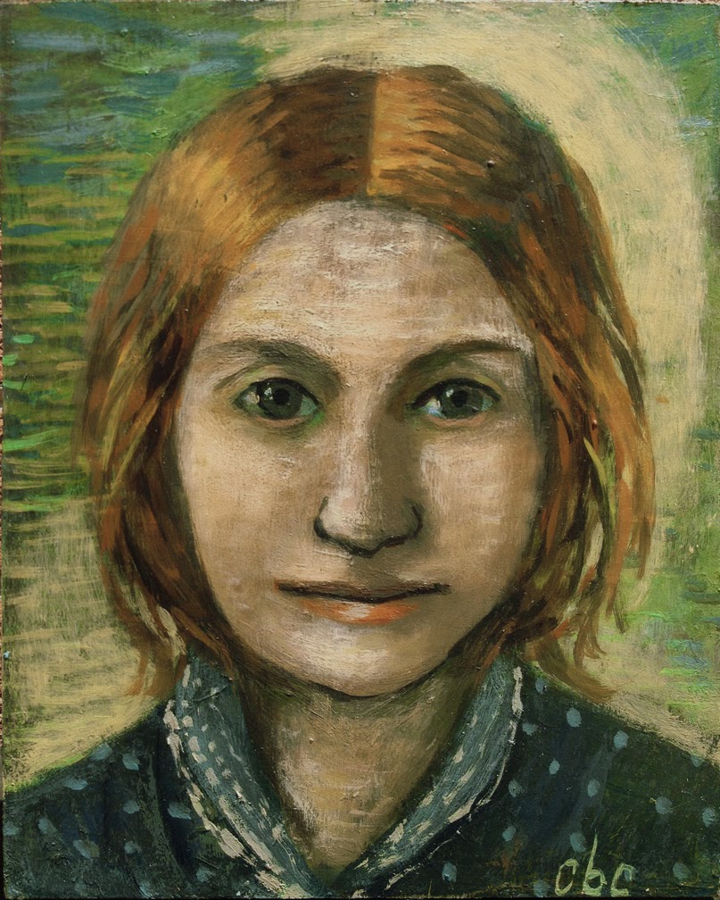 807x1008 Claire B Cotts Art Painting A Day The Irish Girl (Girl With Grey - Irish Girl Painting