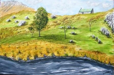 450x297 Irish Landscape Paintings The Scenery In Valley Is Particularly - Irish Landscape Painting