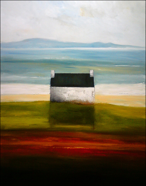 500x636 Padraig Mccaul Rich, Pure Landscape Paintings Of Ireland - Irish Landscape Painting