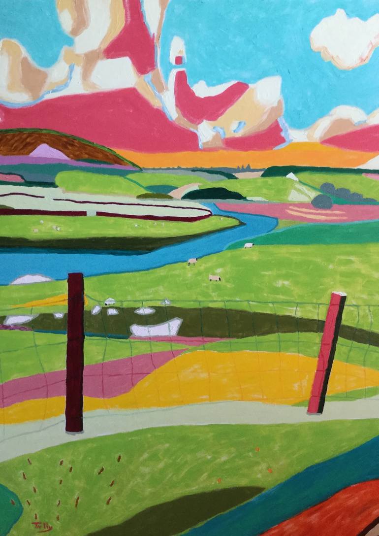 770x1088 Saatchi Art Irish Landscape Painting By William Tully - Irish Landscape Painting
