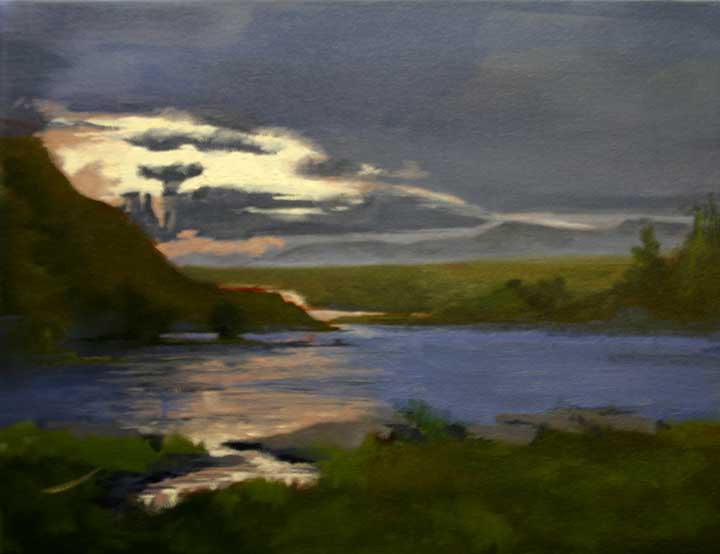 720x554 T Quirk Local Landscape Paintings, Ny Nj - Irish Landscape Painting