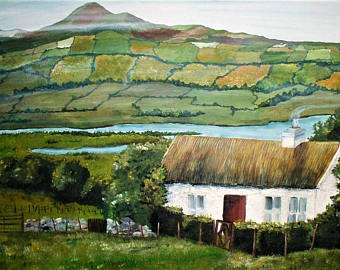 340x270 Irish Paintings Etsy - Irish Painting