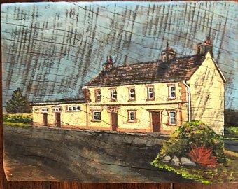 340x270 Irish Pub Painting Etsy - Irish Pub Painting