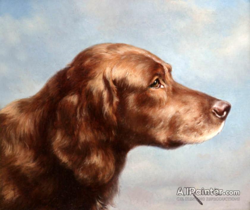 841x707 Carl Reichert Irish Setter Oil Painting Reproductions For Sale - Irish Setter Painting