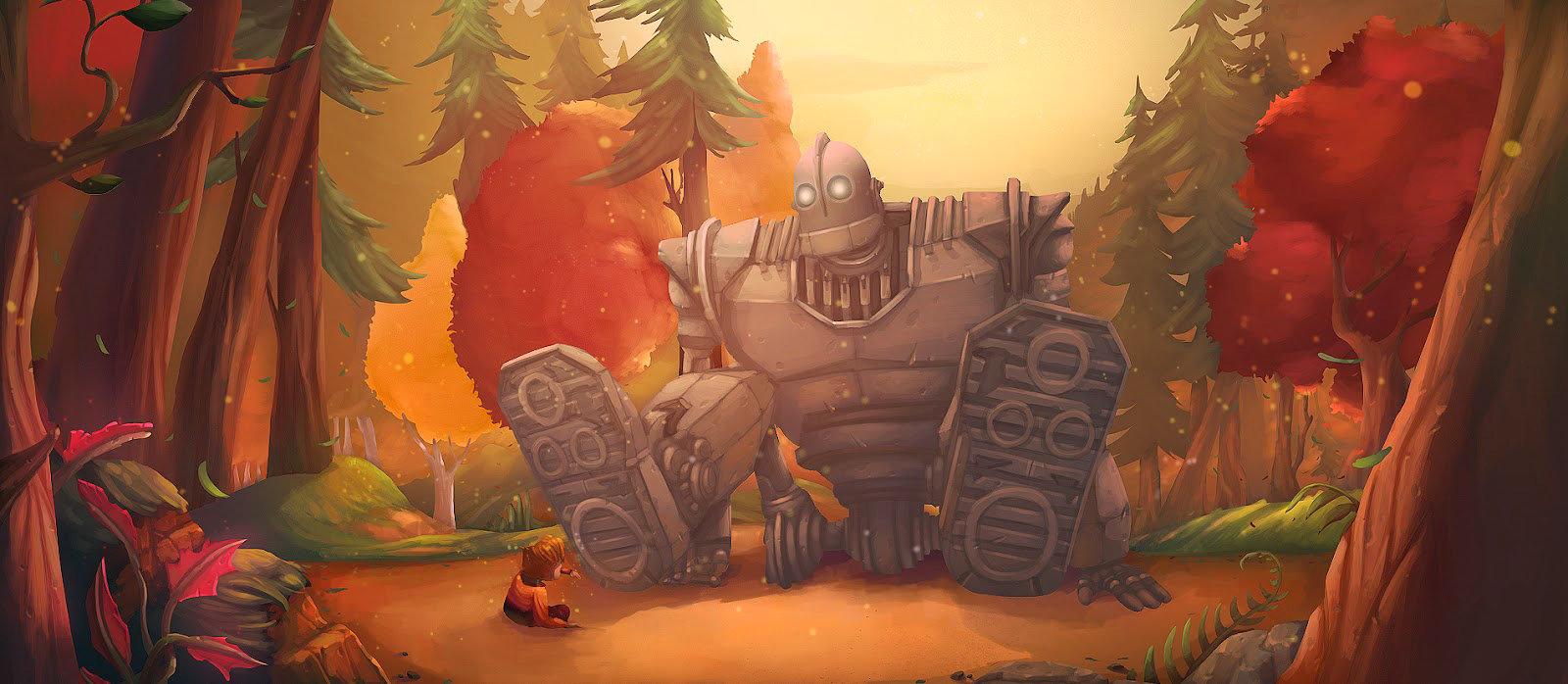 1600x698 Martin Ocejo - Iron Giant Painting