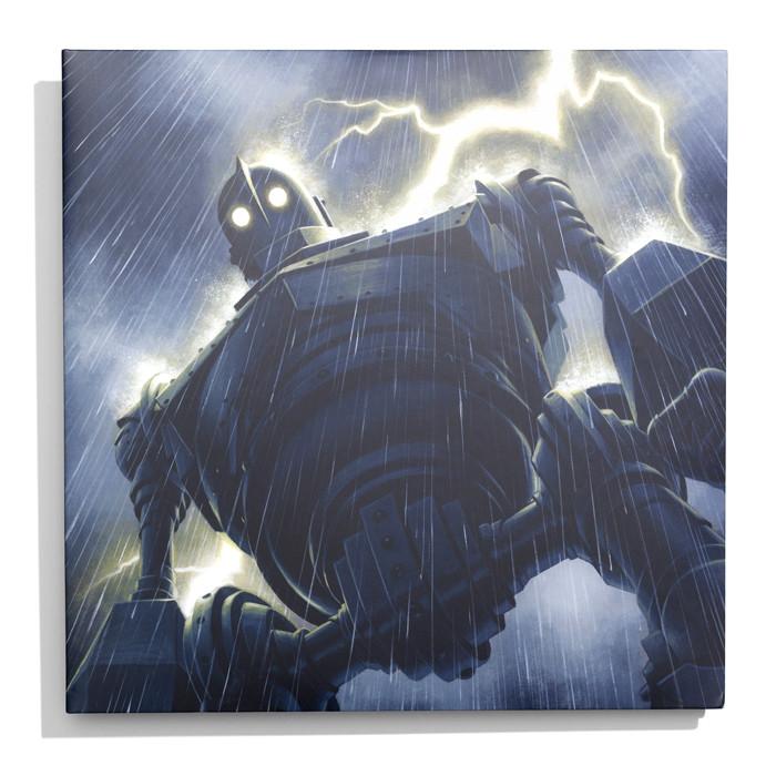 700x700 The Iron Giant - Iron Giant Painting