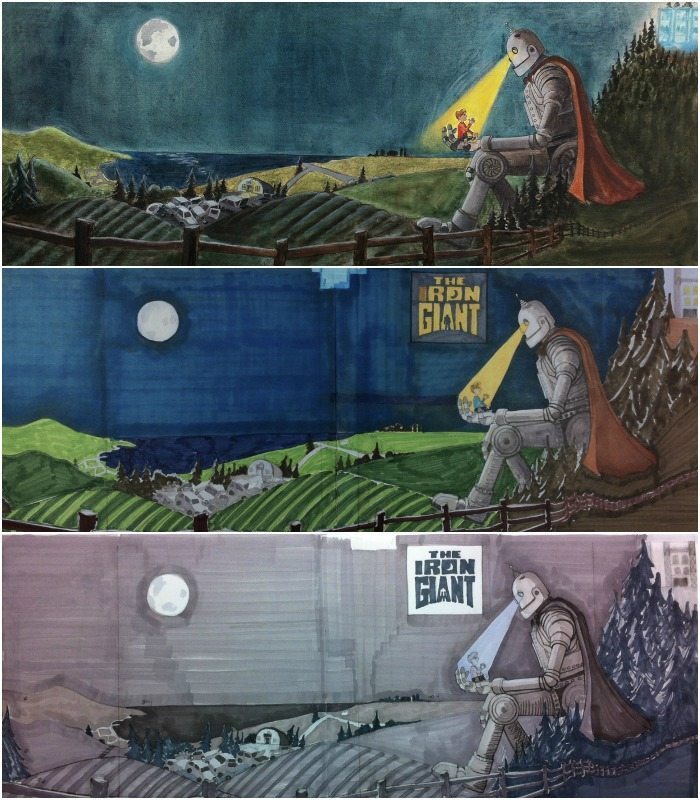 700x800 The Iron Giant Turns A Whopping 15 Years Old - Iron Giant Painting