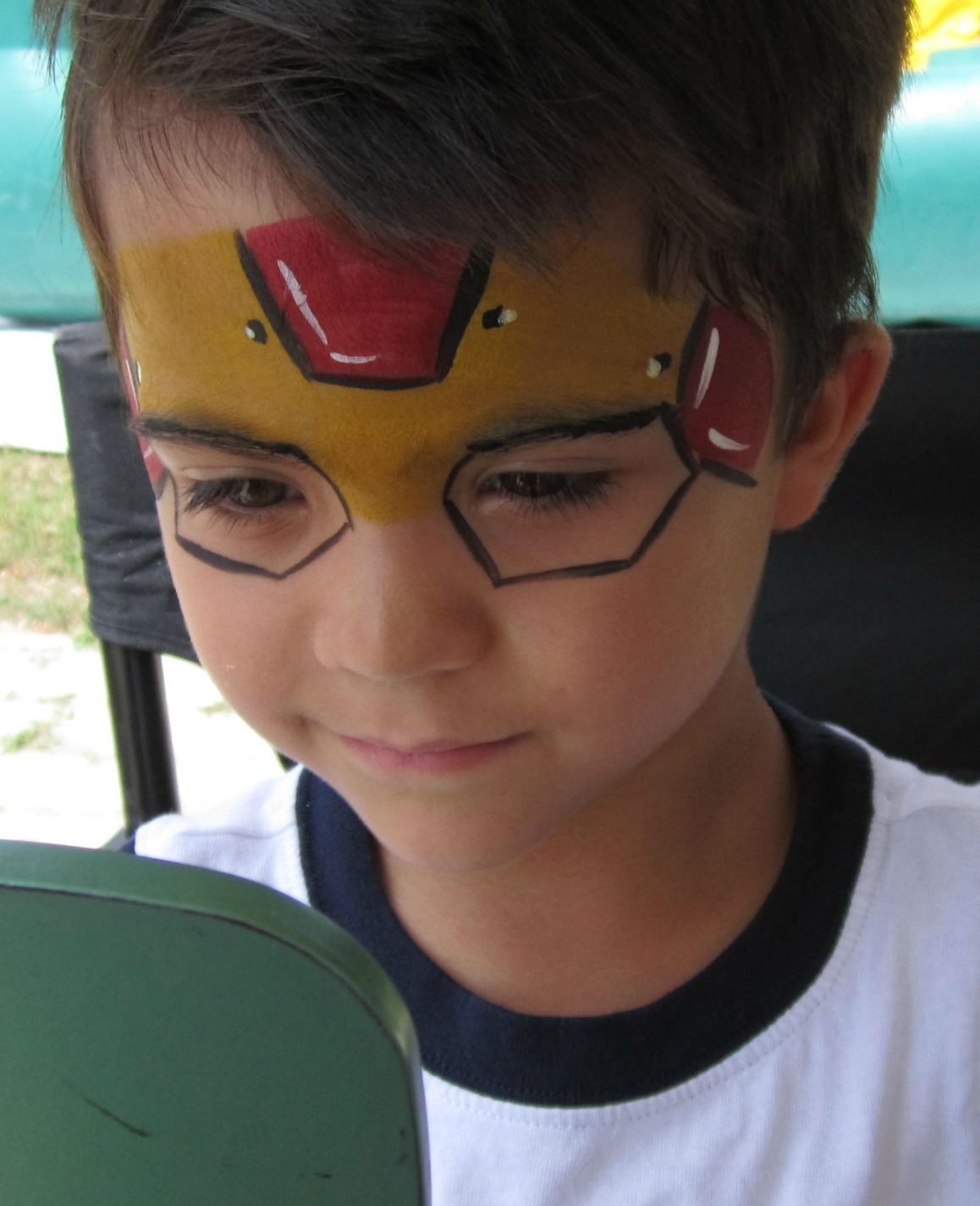 1158x1424 Pictures Iron Man Face Painting, - Iron Man Face Painting