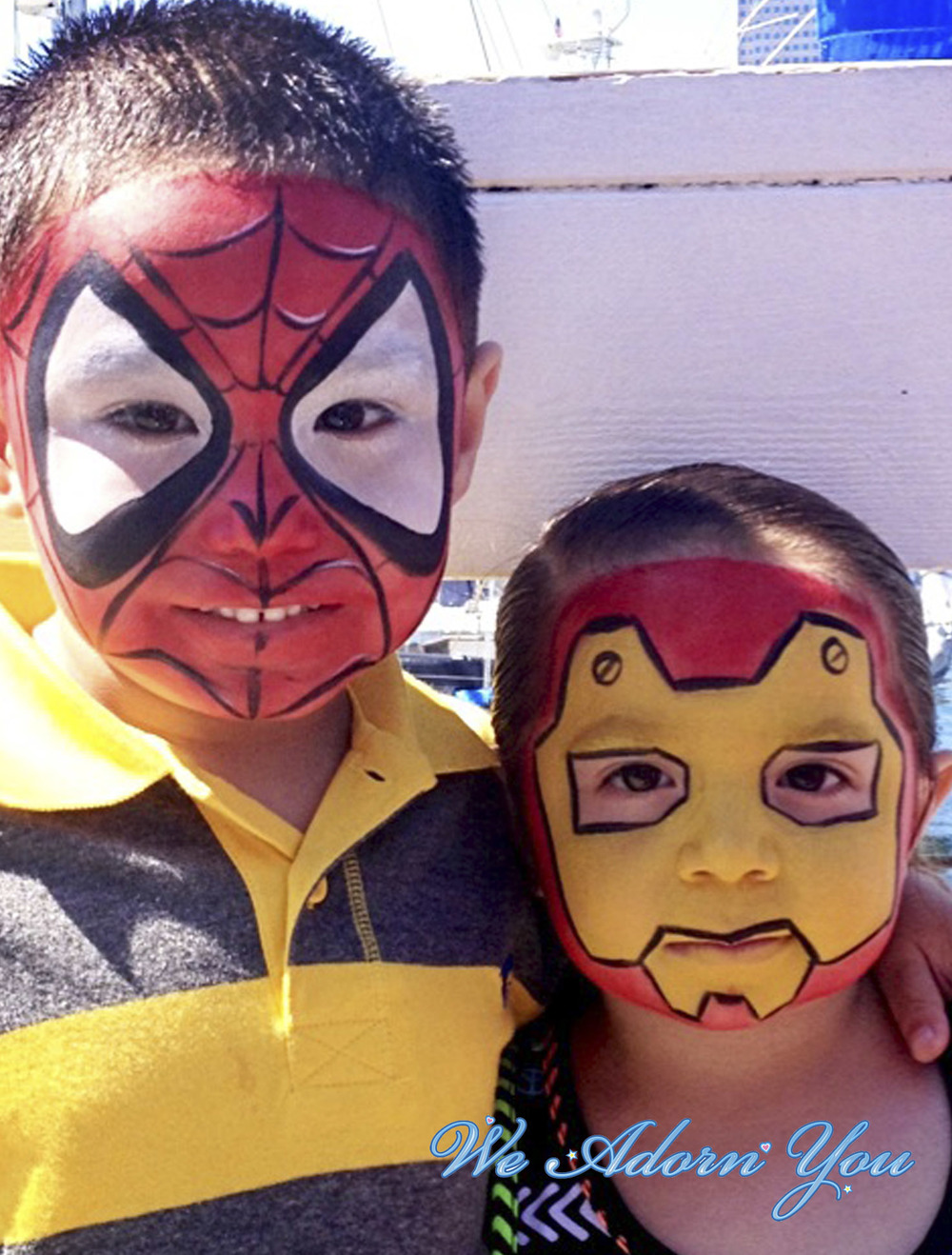 1000x1318 Face Painting We Adorn You - Iron Man Face Painting
