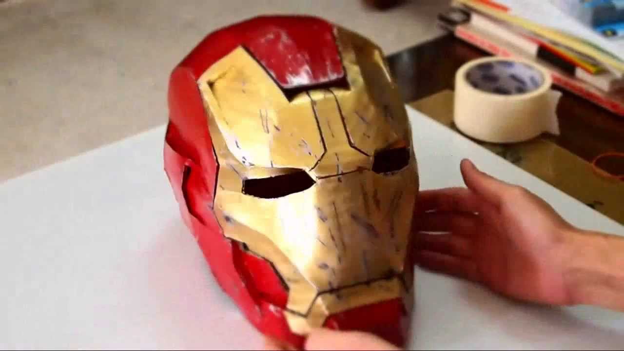 1280x720 35 Iron Man Mark 42 Helmet Part 8 - Iron Man Mask Painting