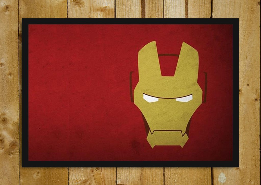 1023x725 Buy Framed Posters Online Shopping India Iron Man Artwork Glass - Iron Man Mask Painting