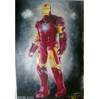 320x320 Shop Iron Man Oil Painting Online - Iron Man Painting
