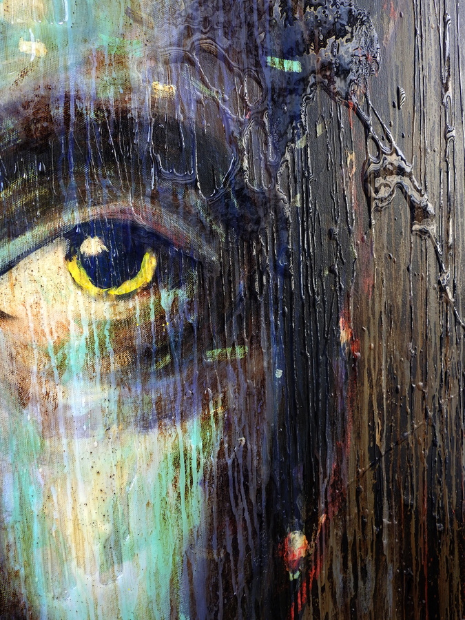 675x900 Iron Man Jr Painting - Iron Painting