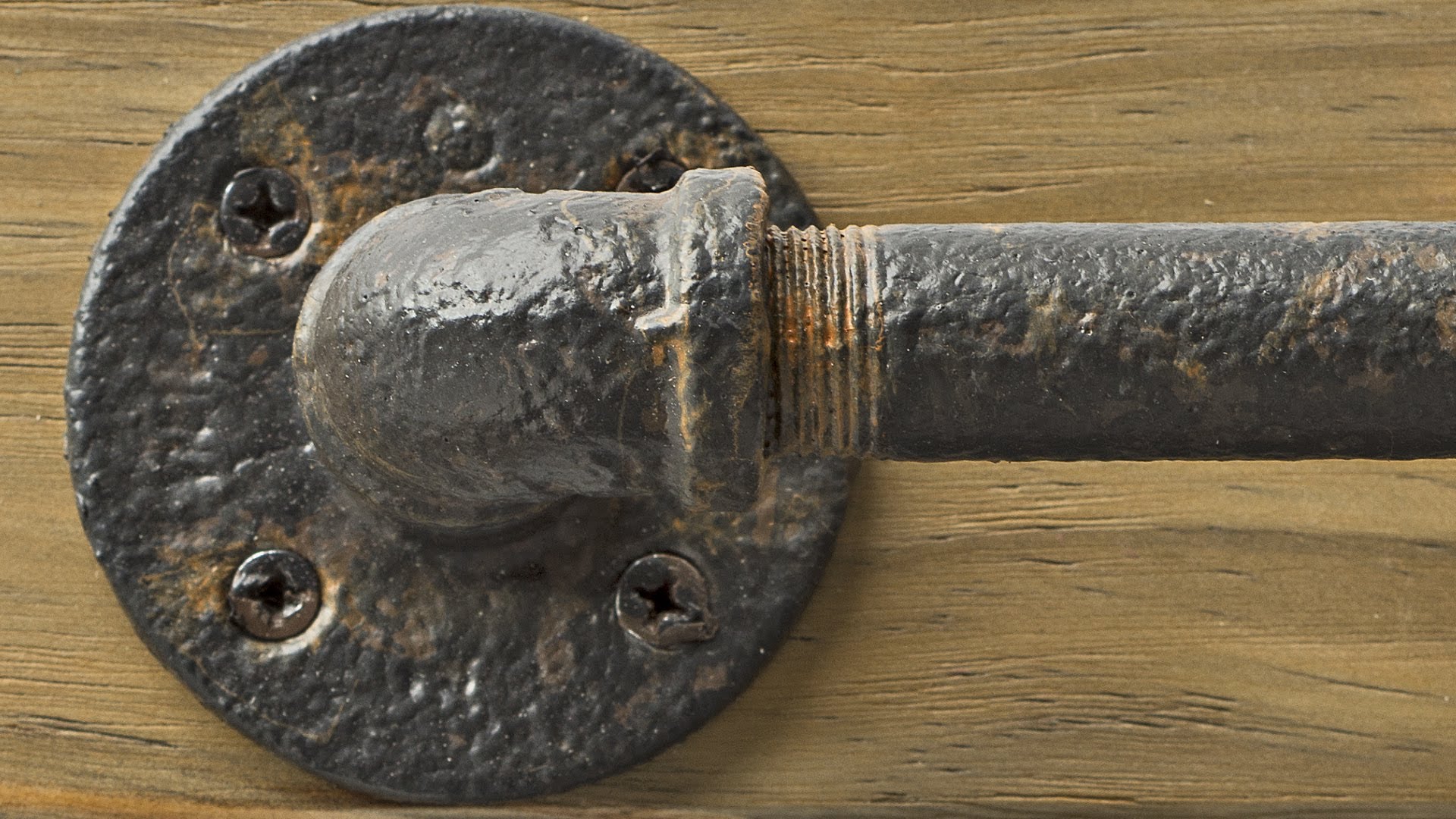 1920x1080 Painting Metal Pipes Valspar Aged Black Iron Paint - Iron Painting