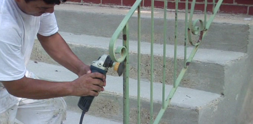 510x250 Painting Rusty Ironwork Today's Homeowner - Iron Painting