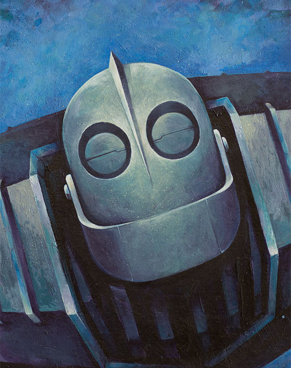 570x720 Iron Giant You Are Who You Choose To Be 6amcrisis - Iron Painting