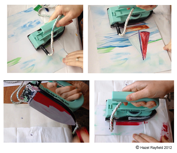 600x518 Art In Wax Encaustic Art Hot Iron - Iron Painting