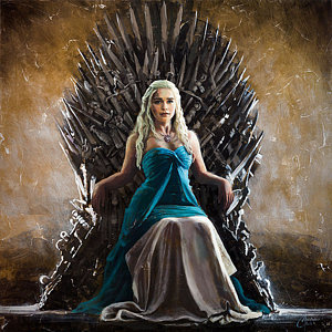 300x300 Iron Throne Paintings Fine Art America - Iron Throne Painting