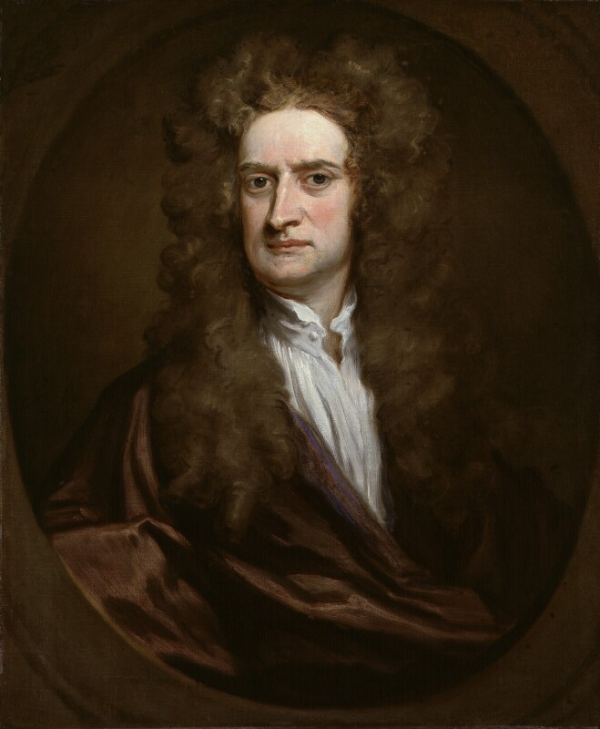 659x800 Npg 2881 Sir Isaac Newton - Isaac Newton Painting