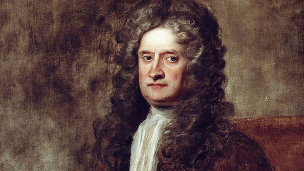 1024x576 Why Sir Isaac Newton's Connection To The Universe Was Kinda Spooky - Isaac Newton Painting