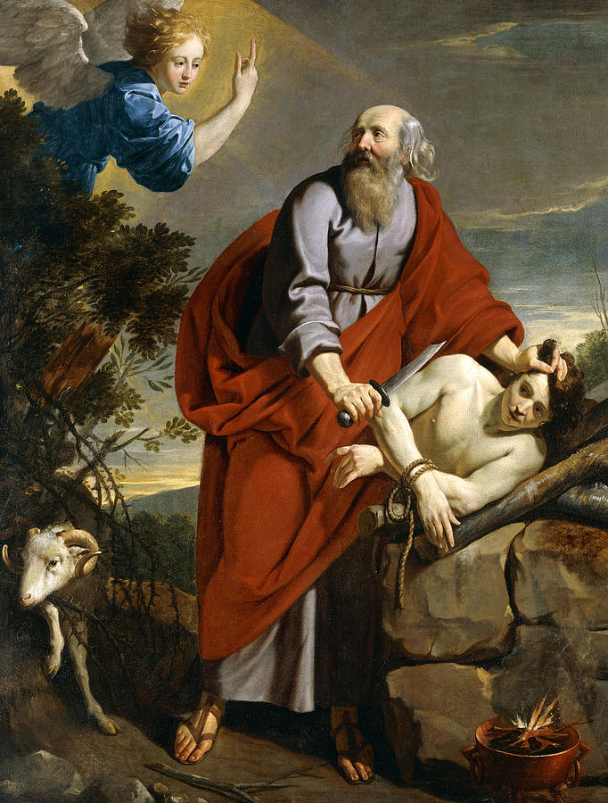 682x900 The Sacrifice Of Isaac Painting By Philippe De Champaigne - Isaac Painting