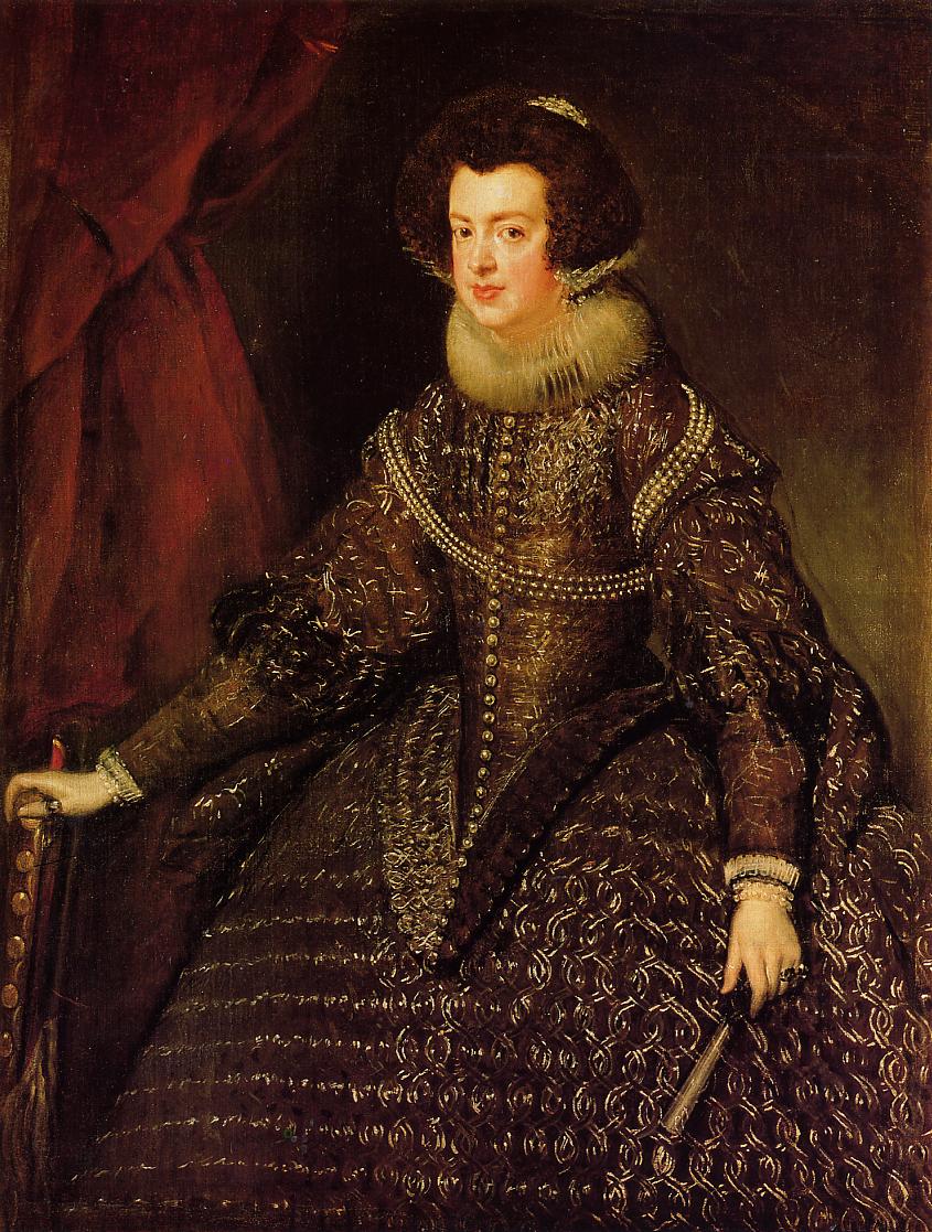 845x1117 Queen Isabel 1632 Painting Diego Velazquez Oil Paintings - Isabella Painting