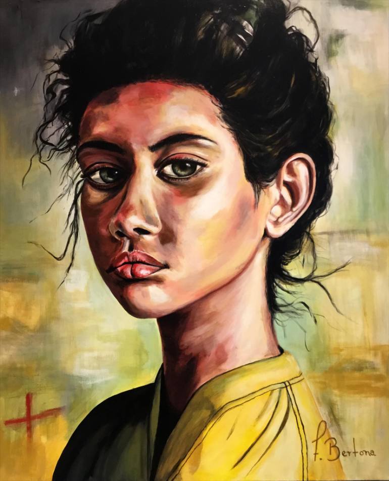 770x951 Saatchi Art Isabella Painting By Fabian Bertona - Isabella Painting