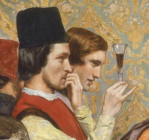 500x469 Wtf Art History The First Pre Raphaelite Painting - Isabella Painting