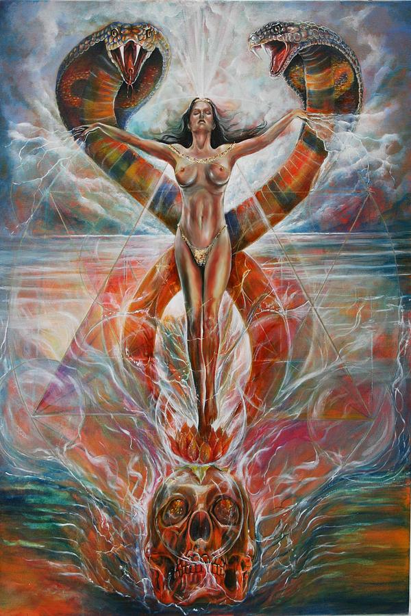 600x900 Isis Unveiled Painting By Penny Golledge - Isis Painting