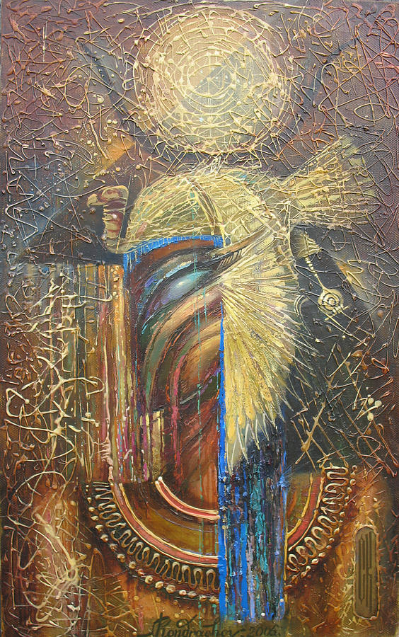 564x900 Isis. Egyptian Goddess Painting By Valentina Kondrashova - Isis Painting