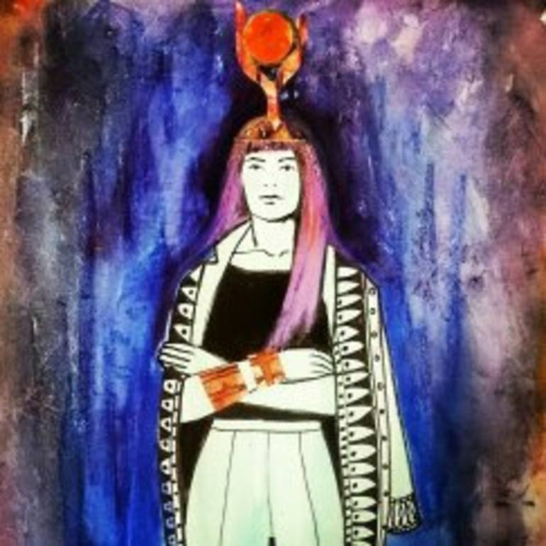 770x770 Saatchi Art Isis Painting By Anna Lindberg - Isis Painting