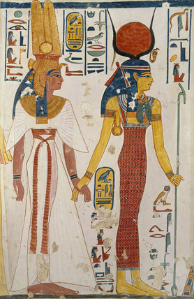 278x428 Copy Of Wall Painting From The Queen's Tomb 66 Of Nefertari - Isis Painting