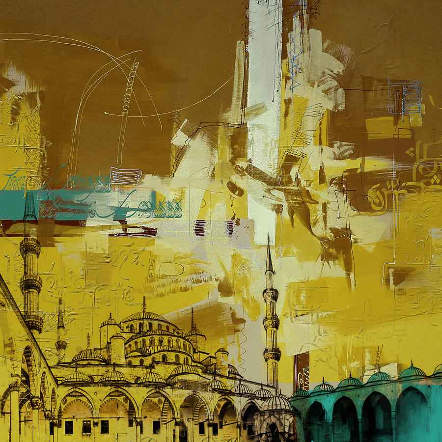 Islamic Art Painting at PaintingValley.com | Explore collection of