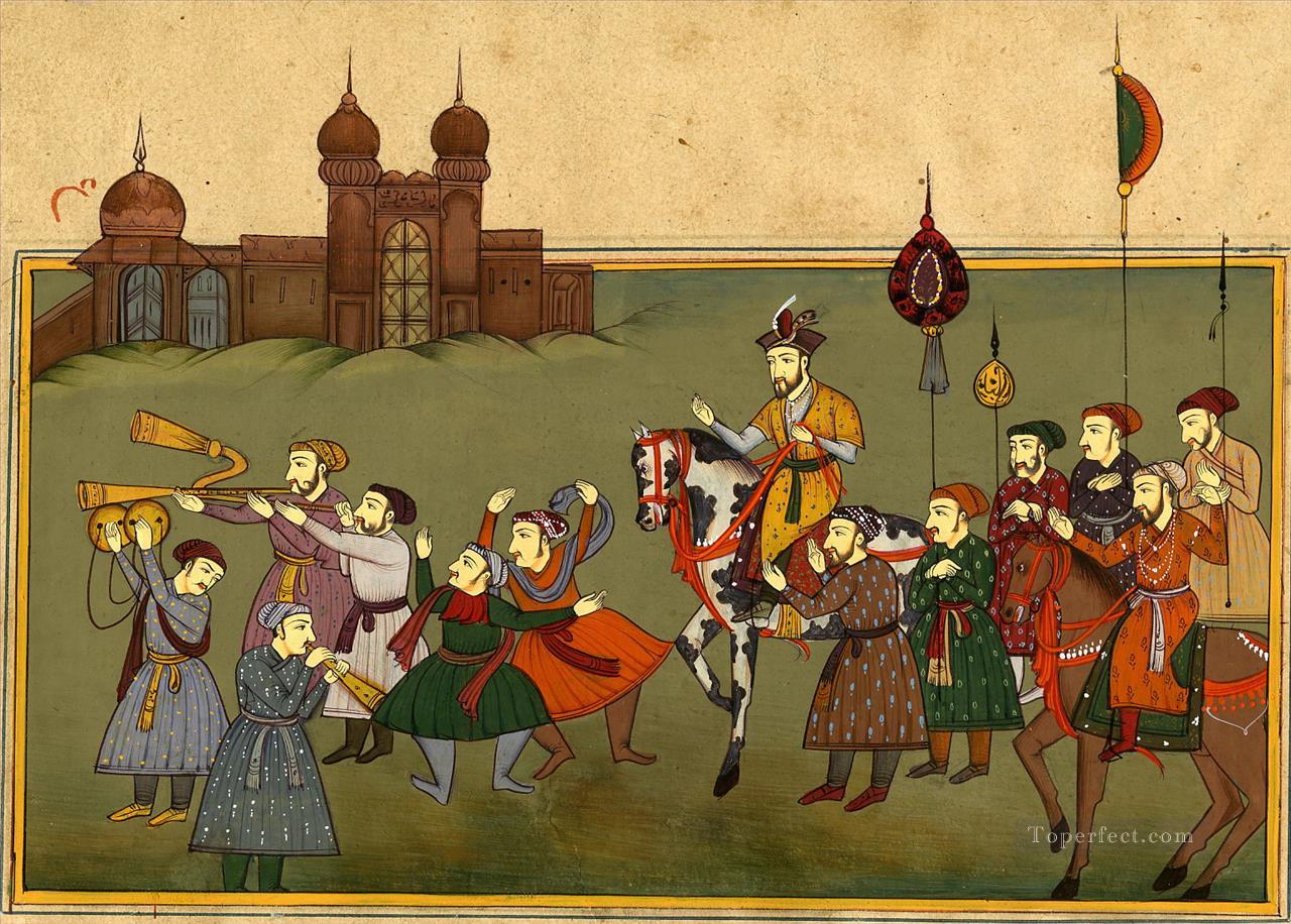 1280x916 Islamic Miniature 18 Painting In Oil For Sale - Islamic Miniature Painting