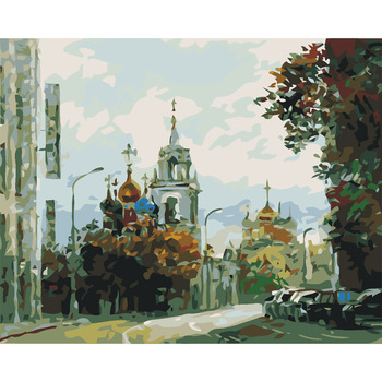 350x350 Modern Landscape Oil Painting Islamic Calligraphy Wall Art - Islamic Oil Painting