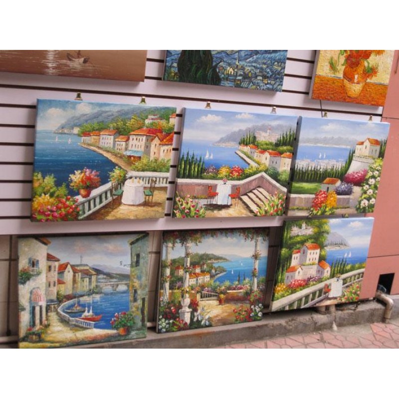 800x800 Free Shipping Islamic Canvas Art Modern Islamic Oil Painting - Islamic Oil Painting