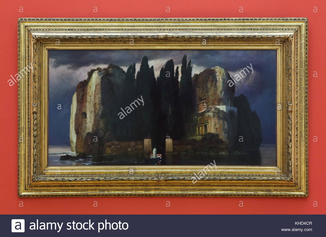 1300x947 Painting - Island Of The Dead Painting